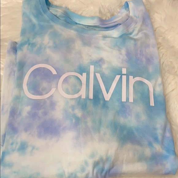 Calvin Klein Performance Womens Blue Pullover Top - Picture 6 of 6